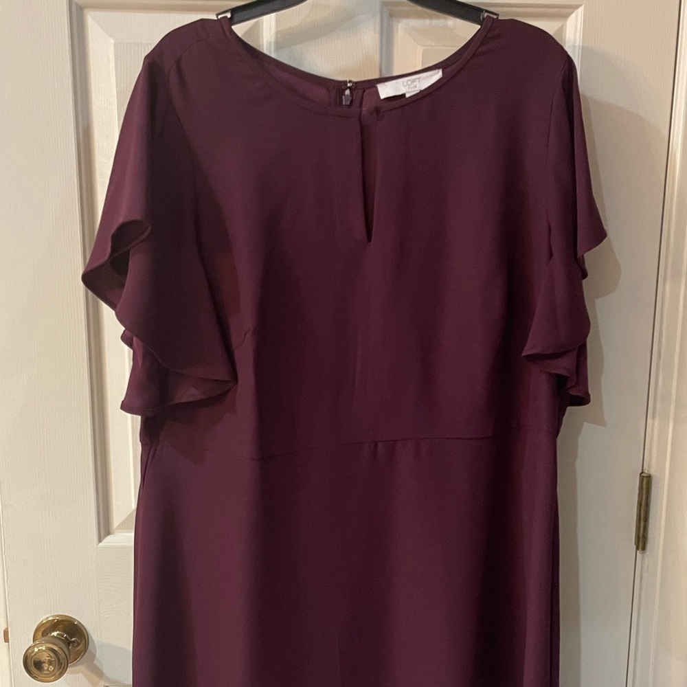 Beautiful Loft plus size dress.. these pictures do not do it justice